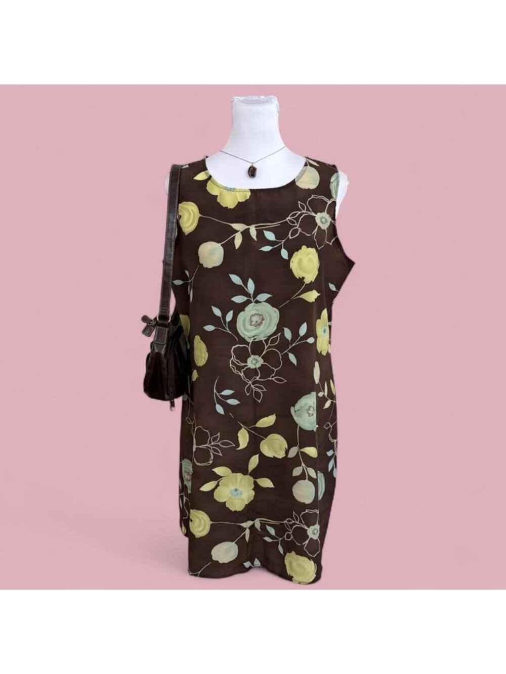 90s floral cottagecore dress